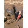 Laura and Kitto in mudfight part 2 (movie)